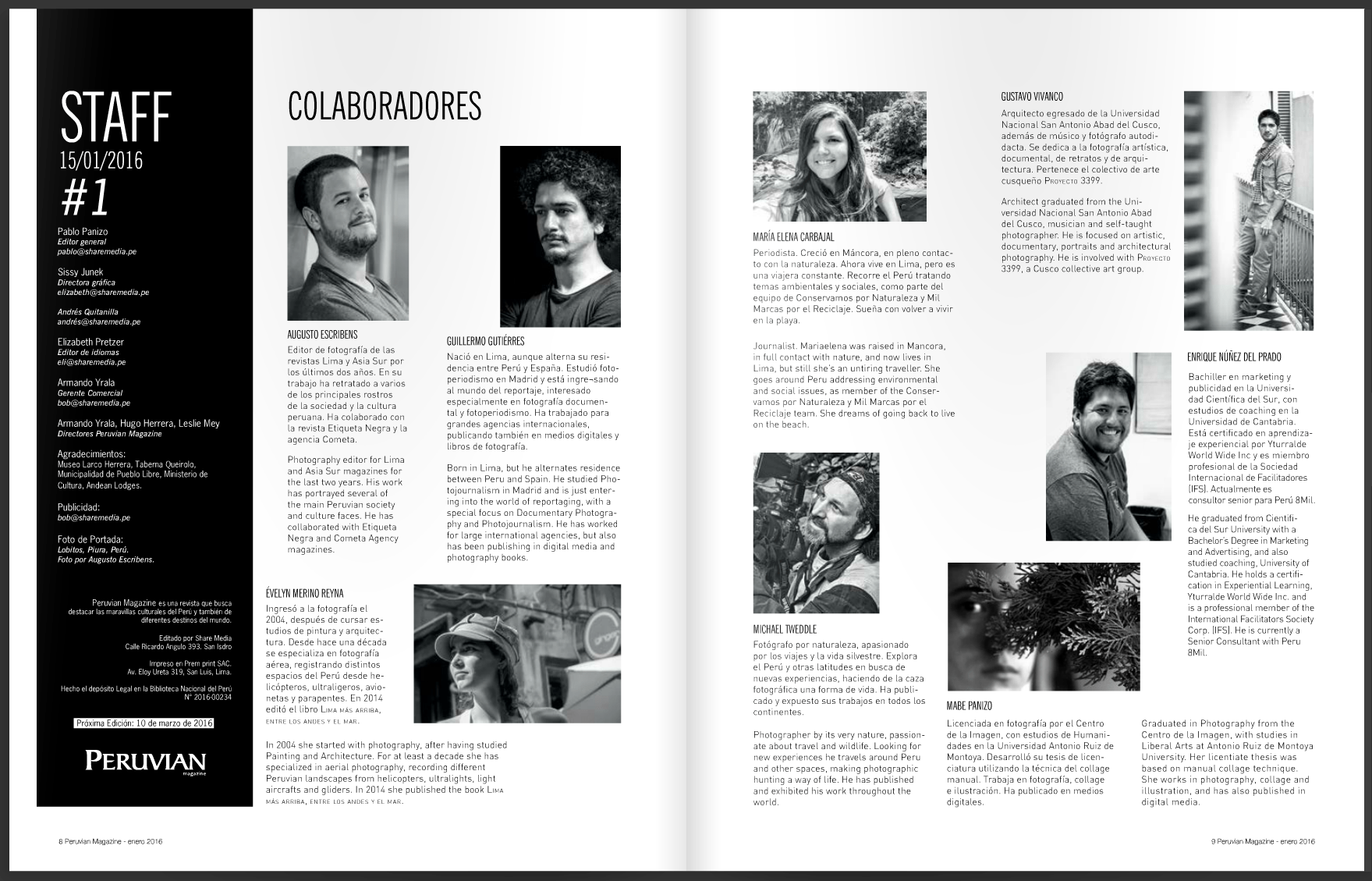 Peruvian Magazine 01