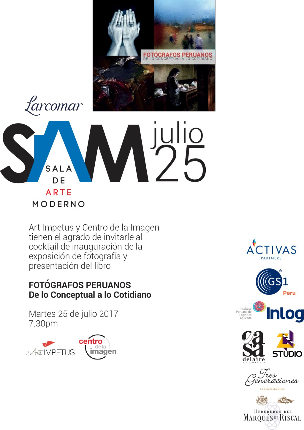 Exposición en Sala de Arte Moderno de&nbsp;Larcomar.